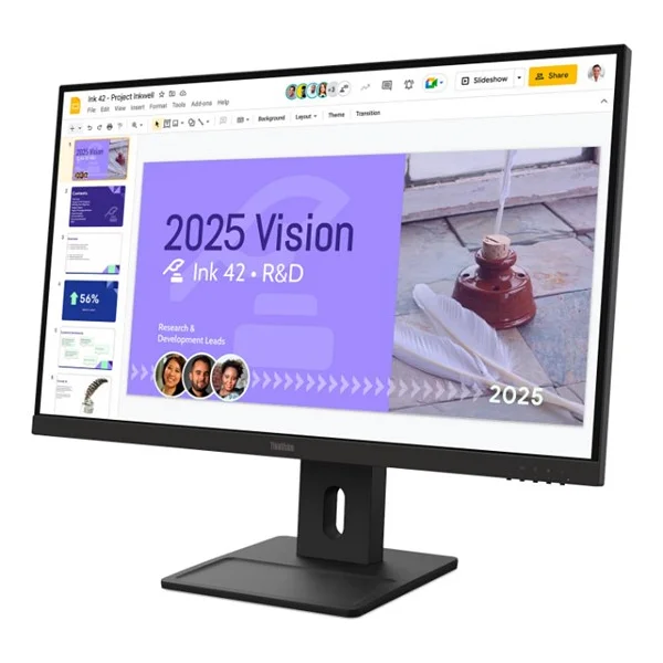 Lenovo ThinkVision E27Q-40 64BDGAT4TK 27'' 4 ms 2K Pivot IPS 100 Hz Monitör - Görsel 2