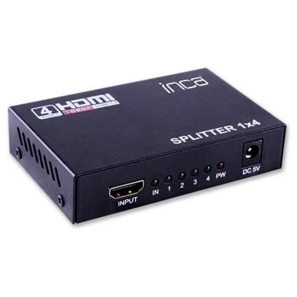 Inca IHC-04 Full HD 1 Giriş 4 Çıkış HDMI Splitter - Görsel 2