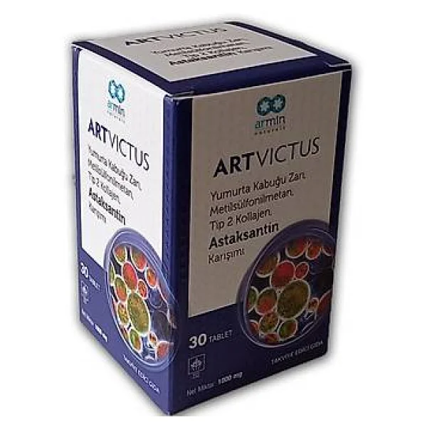 Artvictus Yumurta Kabuğu Zarı 30 Tablet - Görsel 2