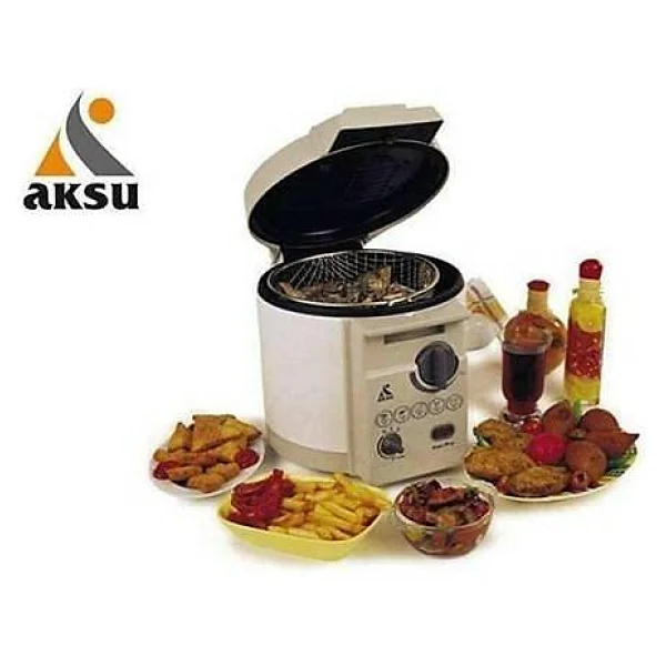 Aksu Ken Fry T11 Beyaz Fritöz - Görsel 2