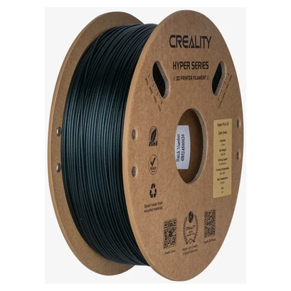 Creality Hyper PLA 1.75 mm 1 kg Karbon Fiber Koyu Yeşil Filament - Görsel 3
