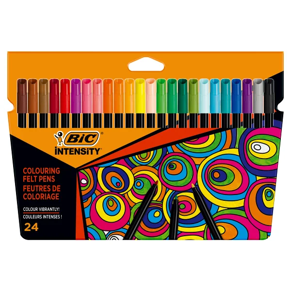 Bic Intensity 978035 24'lü Keçeli Kalem Seti - Görsel 4