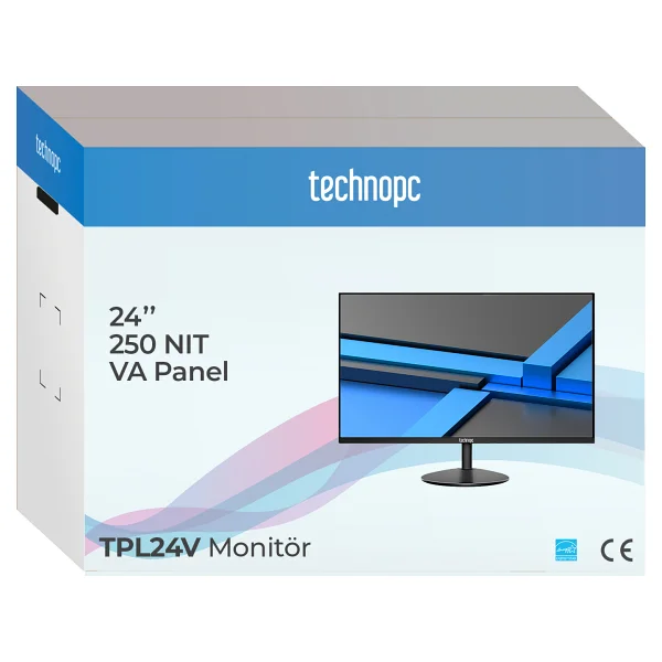 Technopc TPL24V 23.8'' 5 ms Full HD 60 Hz Monitör - Görsel 6