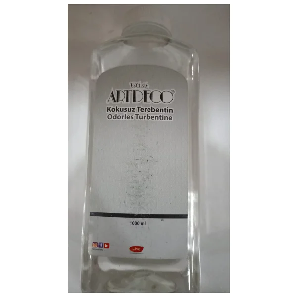 Artdeco Terebentin Kokusuz 1000 ML Y-053M-921 - Görsel 4
