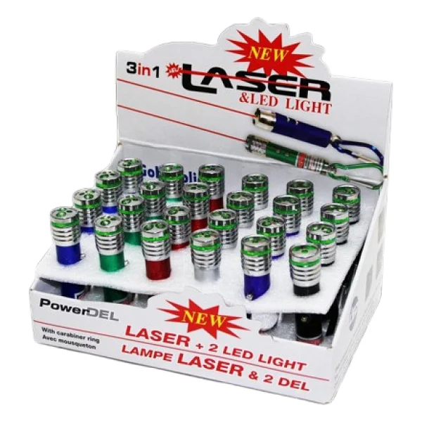 TAREZ 6 Adet Kırmızı Lazer 3in 1 Çok Fonksiyonlu Mini Lazer Fener, Kedi Lazer Oyuncağı - Görsel 6