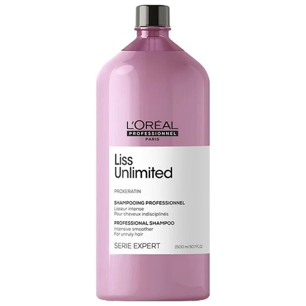 Loreal Professionnel Serie Expert Liss Unlimited Elektriklenme Karşıtı Keratin Şampuan 1500 ml - Görsel 8