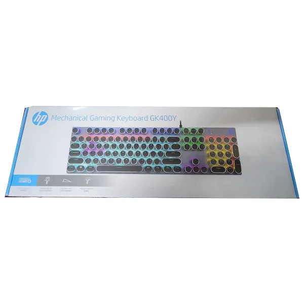 HP GK400Y RGB Brown Switch Kablolu Mekanik Oyuncu Klavyesi - Görsel 4