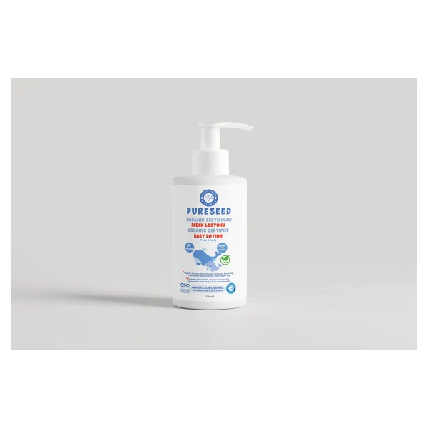 Pureseed Natural Organik Bebek Losyonu 250 ml - Görsel 5