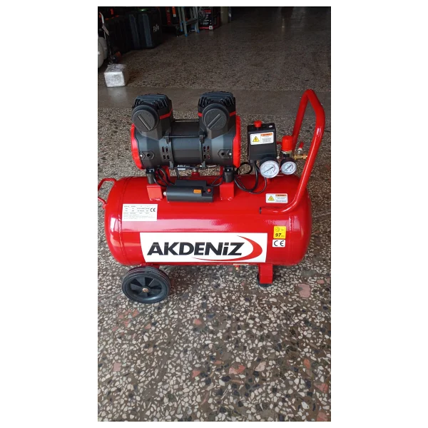 Akdeniz JN1500A 2 Hp 50LT Kompresör Sessiz Yağsız - Görsel 5
