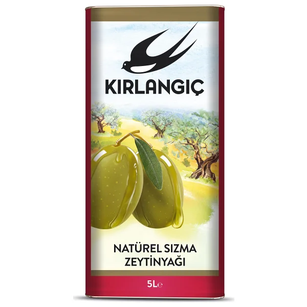 Kırlangıç Natürel Sızma Zeytinyağı 5 lt - Görsel 5