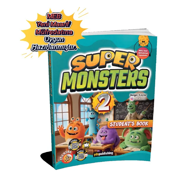Yds Super Monsters 2 Student's Book 2025-2026 Yeni - Görsel 3