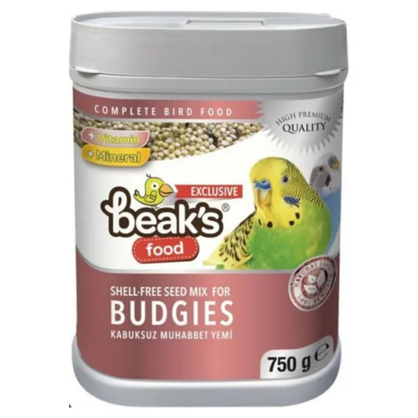 Beak's Kabuksuz 750 gr Muhabbet Kuş Yemi - Görsel 3