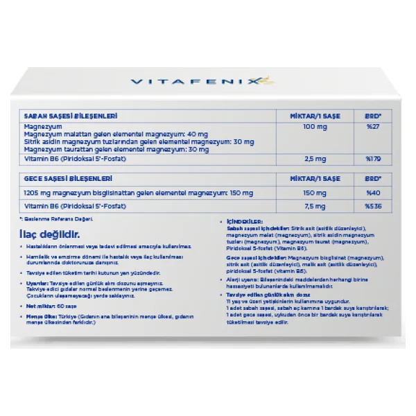 Vitafenix Magna P 60 Saşe - Görsel 4