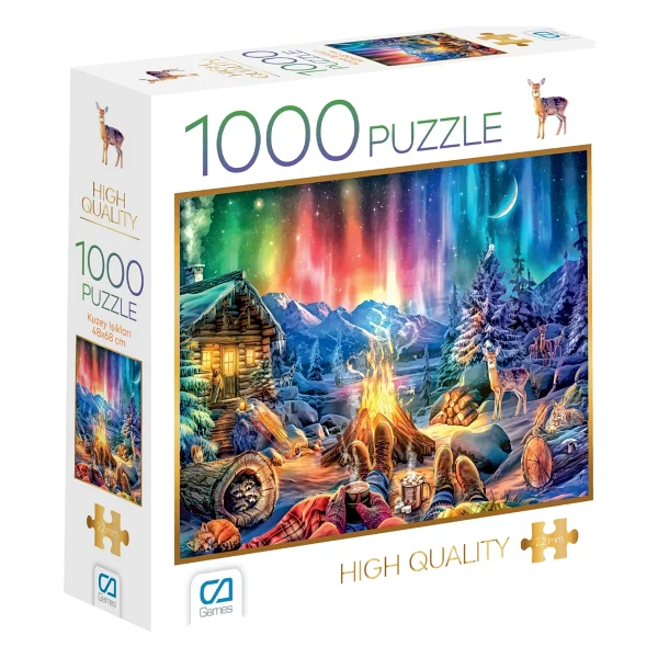 CA Games Kuzey Işıkları 1000 Parça Puzzle 7090 - Görsel 4
