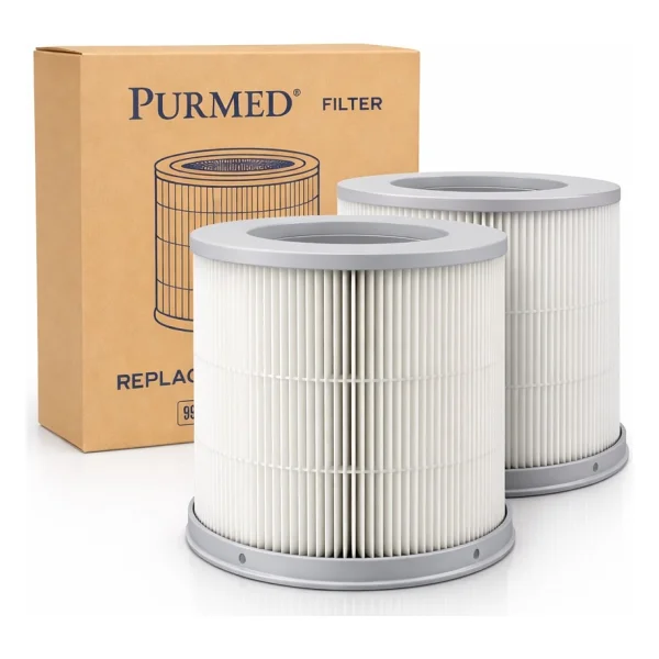Purmed Xiaomi Smart Hava Temizleyicisi 4 Compact Uyumlu Hepa Filtre - 4 Compact Hepa Filter (2'li) - Görsel 6