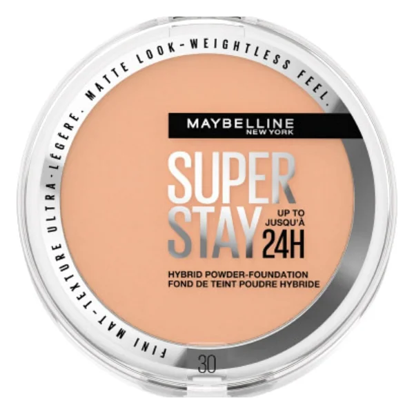 Maybelline New York Super Stay Hibrit 9 gr Pudra Fondöten - Görsel 6