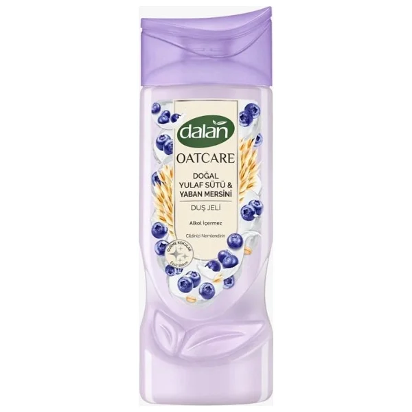 Dalan Oatcare Doğal Yulaf Sütü & Yaban Mersini 450 ml 4 Adet Duş Jeli - Görsel 6