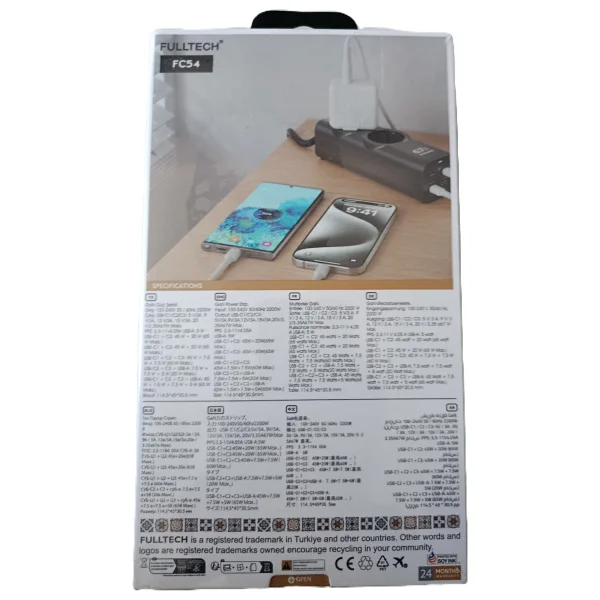 Fulltech FC54 67 W Hızlı Şarj Aleti - Görsel 4