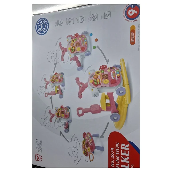 Baby2Go Walker 5 in 1 Bebek Yürüteç - Görsel 6