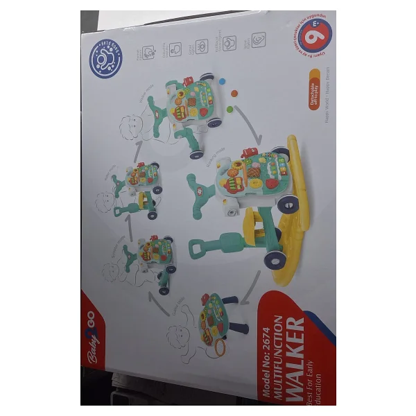 Baby2Go Walker 5 in 1 Bebek Yürüteç - Görsel 7