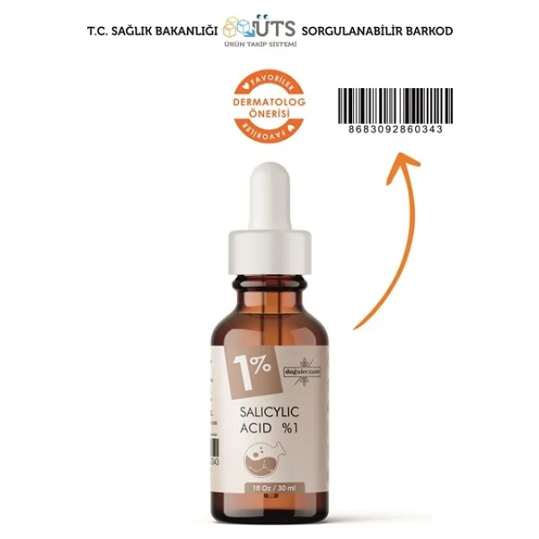 Sivilceli Akneli Ciltler Salisilik Asit %1 Peeling 30 ml - Görsel 4