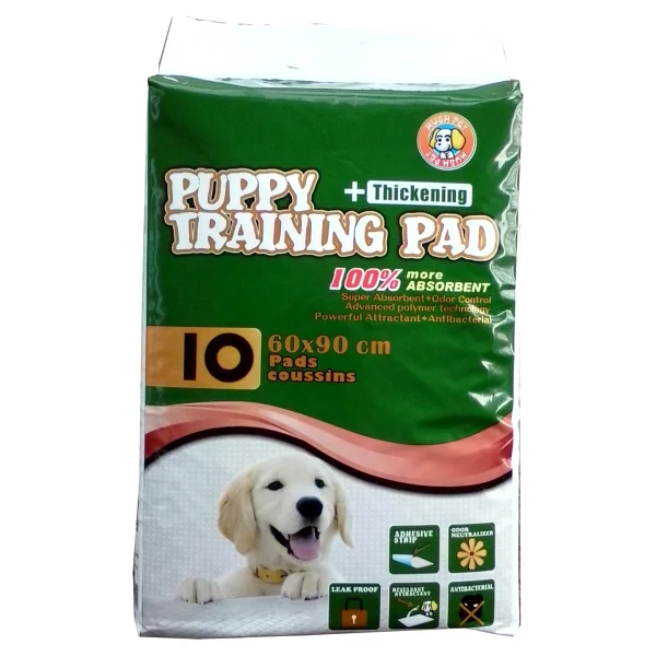 Hushpet Köpekler için 4 Tarafı Bantlı Çiş Bezi 10'lu 60x90 - Görsel 2