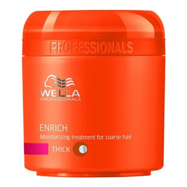 Wella Enrich Kalin Telli Saçlar İçin Nemlendirici Bakim Maskesi 150ml - Görsel 2