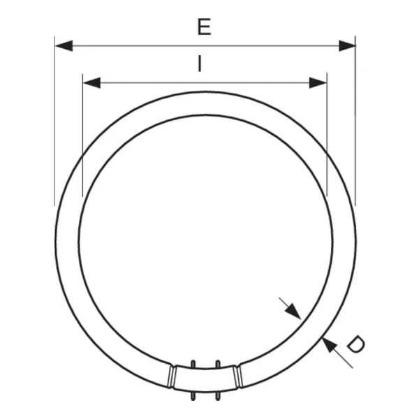 MASTER TL5 Circular 60W/840 1CT/10 4000K Beyaz Floresan Ampul - Görsel 2