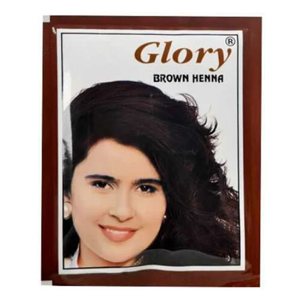 Glory Kahverengi Hint Kınası (Brown Henna) 10 Gr Paket - Görsel 3