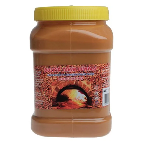 Kalaycıoğlu Bozkır Tahini Kepeksiz Tahin Plastik Kutu 1 Kg - Görsel 2