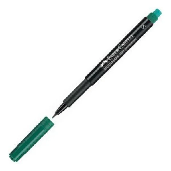 Faber-Castell 1523 S Yeşil Permanent Asetat Kalemi - Görsel 3