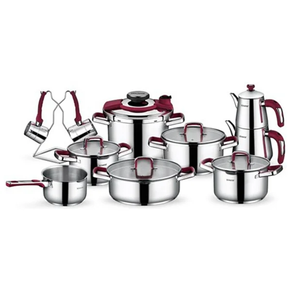 Schafer Compact 18 Parça Çelik Çeyiz Seti - Görsel 2