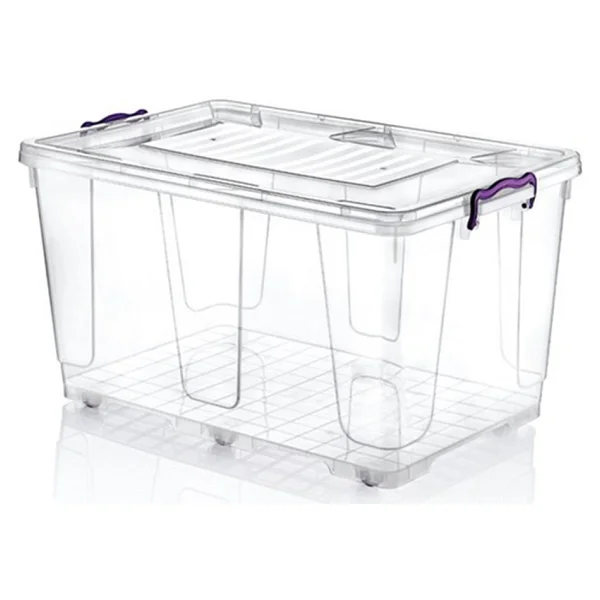 Hobby Life Plastik 80 lt Tekerlekli Multi Box Saklama Kabı - Görsel 2