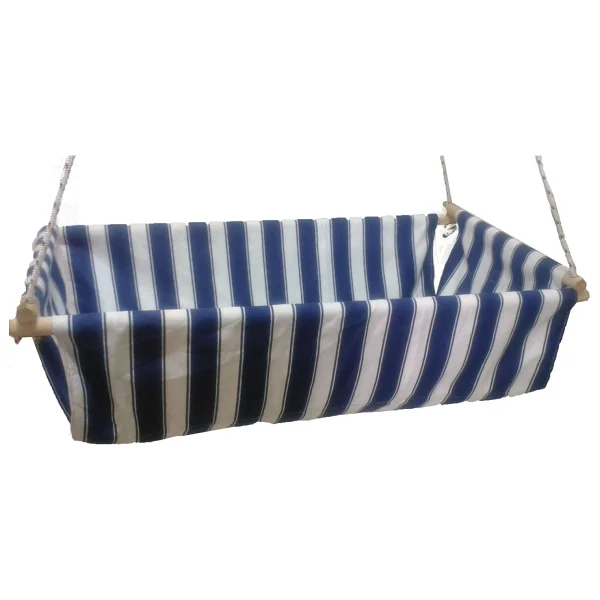 Atlantis Ahşap Hamak-Beşik Bebek Çocuk Hamağı Beşiği (Çingene Salıncağı) - Kırmızı - Görsel 5