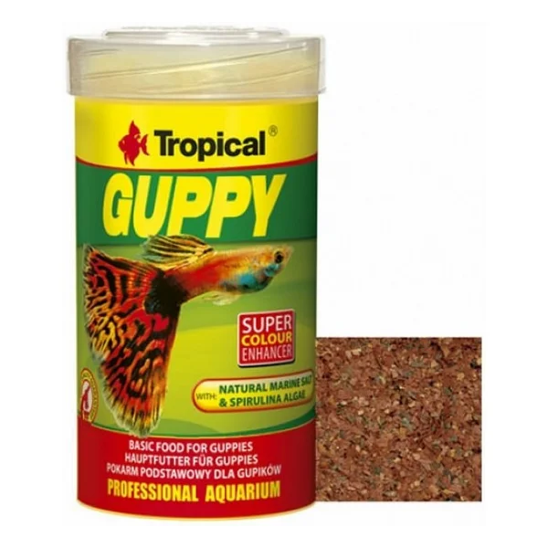 Tropical Guppy 100 ml 20 gr Balık Yemi - Görsel 2