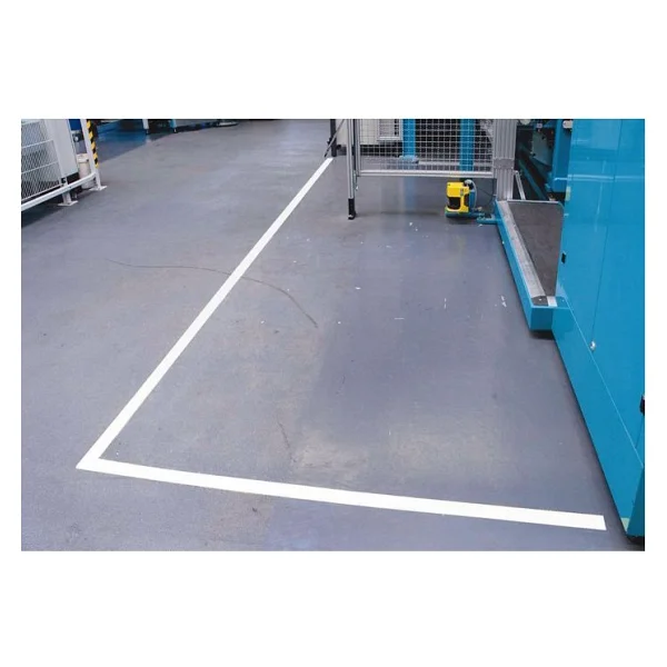 Tesa 60760 50 mm x 33 m Beyaz Yer İşaretleme Bandı - Görsel 2