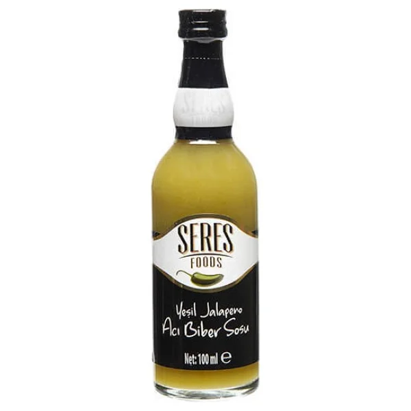 Seres Foods 100 ml Yeşil Jalapeno Acı Biber Sosu - Görsel 2