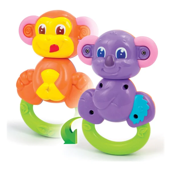 Clementoni Maymun Koala 2'si 1 Arada Çıngırak - Görsel 4