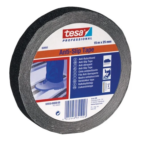 Tesa Merdiven Kaydırmaz Bant Siyah 15m 50mm - Görsel 2