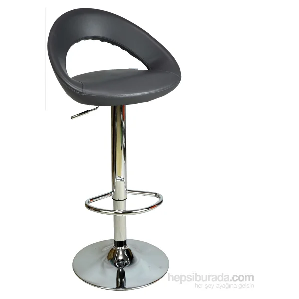 Bürocci Larissa Bar Taburesi-Mor-9501Q0124 - Görsel 4