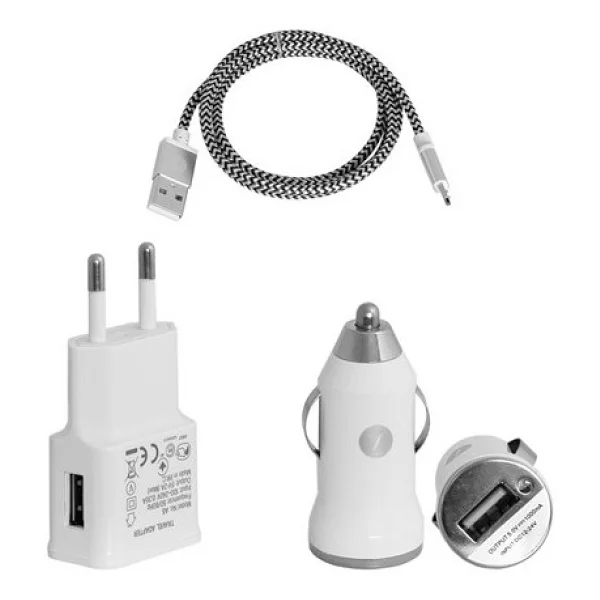 Frisby FA-7540MU Android Data Kablo+Adaptör+Araç Şarj Kiti - Görsel 4