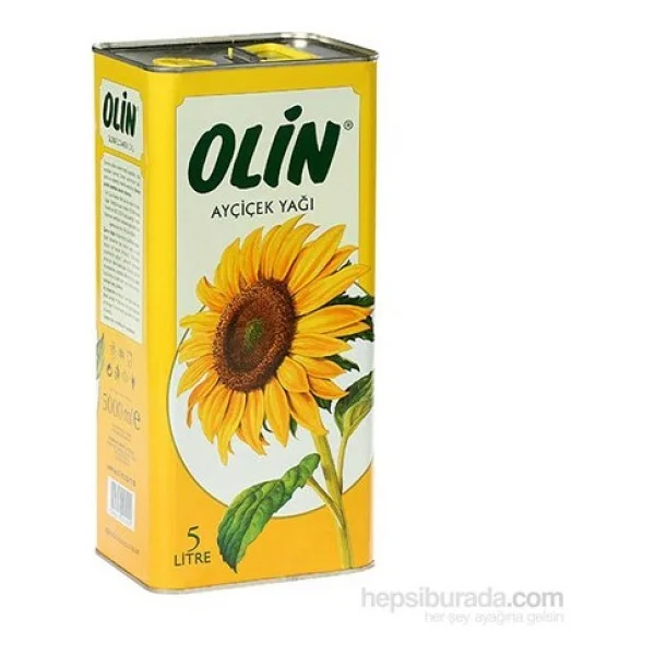 Olin Ayçiçek Yağı 5 lt Teneke 2'li - Görsel 2