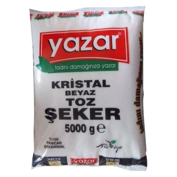 Yazar Kristal Toz Şeker 5 kg - Görsel 2