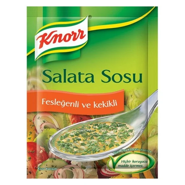 Knorr 50 gr Fesleğenli Kekikli Salata Sosu - Görsel 2