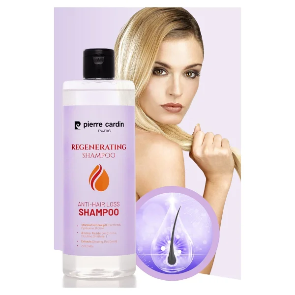 Pierre Cardin Anti-Hair Loss Saç Dökülmesine Karşı Şampuan 400 ml - Görsel 2