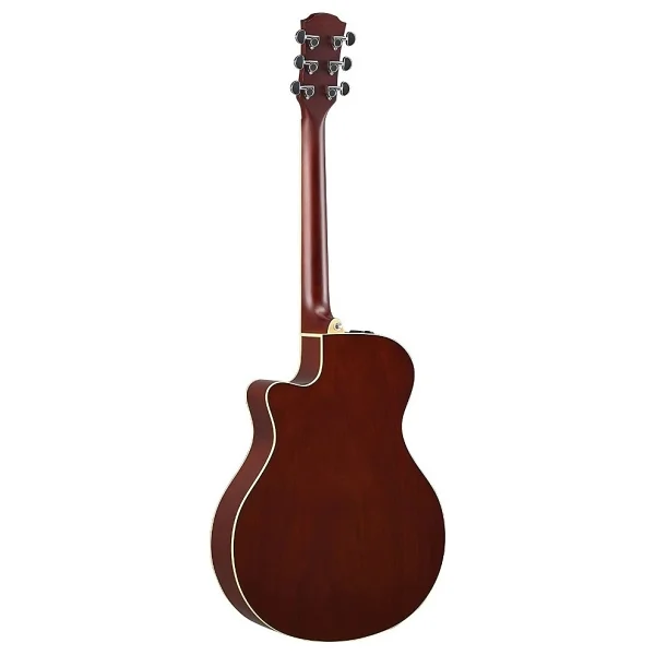 Yamaha APX600 Thin-Line Cutaway Natural Satin Elektro Akustik Gitar - Görsel 10