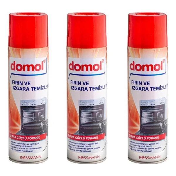 Domol 500 ml 3'lü Fırın ve Izgara Temizleyici - Görsel 3
