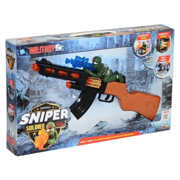 Can Ali Toys Sniper Soldier Tüfek CNL-3801 - Görsel 2