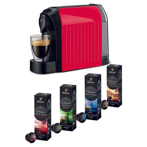 Tchibo Cafissimo Easy Kırmızı Espresso Kahve Makinesi - Görsel 2