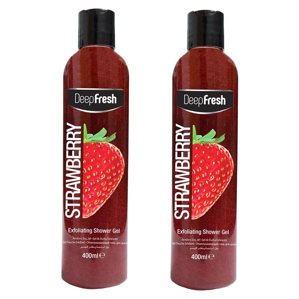 Deep Fresh Arındırıcı Çilek 400 ml 2 Adet Duş Jeli - Görsel 5